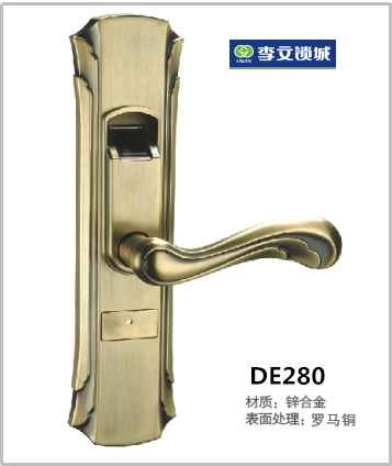 安泰萊室內(nèi)門(mén)指紋鎖 DE280 羅馬銅 安泰萊室內(nèi)門(mén)指紋鎖 DE280 羅馬銅